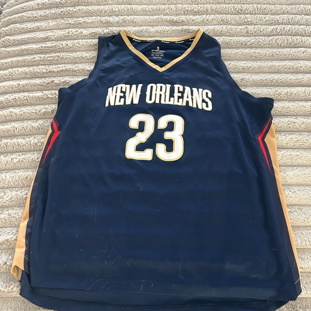 NBA Fanatics XXL Anthony Davis New Orleans Basketball Jersey